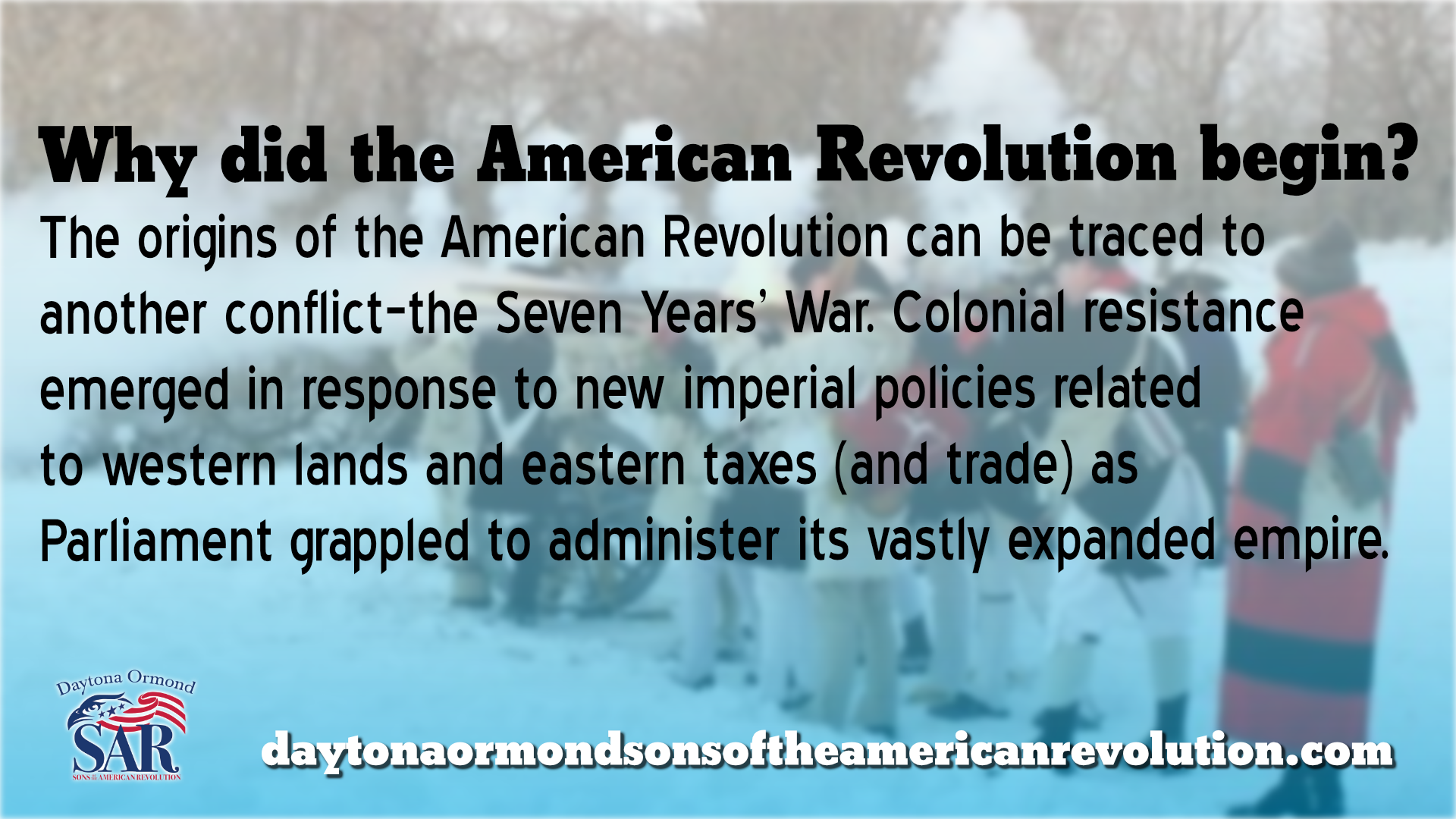 American Revolution War Begins Due To War Debt