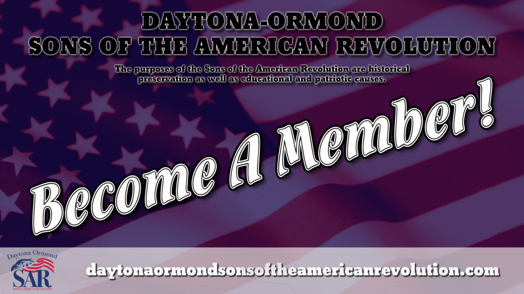American Revolution War Club New Smyrna Beach