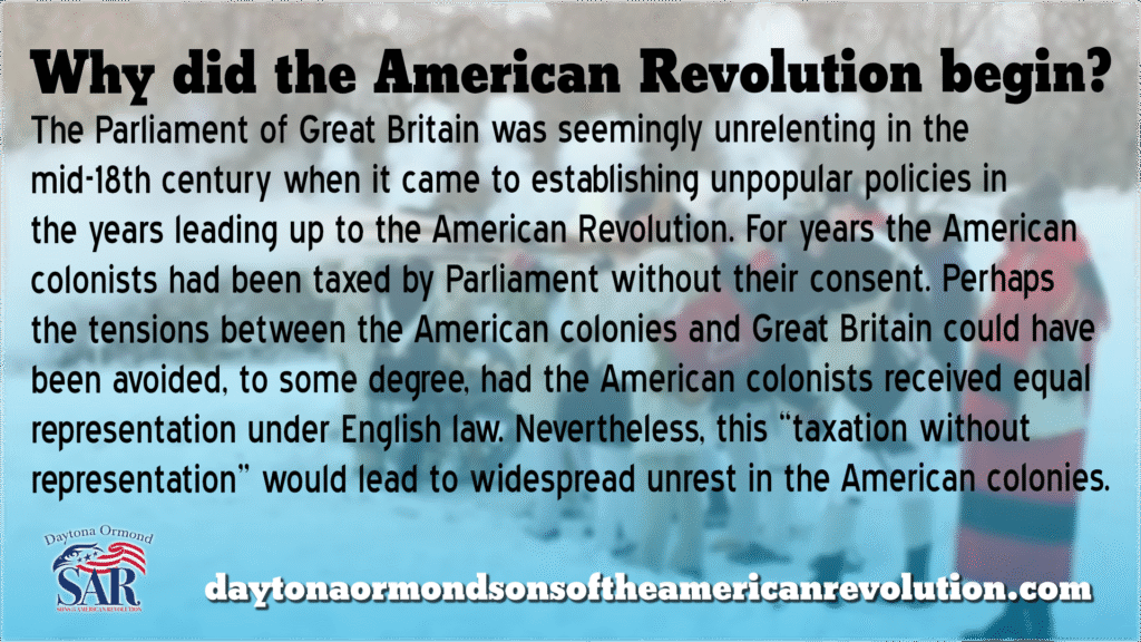 American Revolution War Begins Due To Tax Tensions